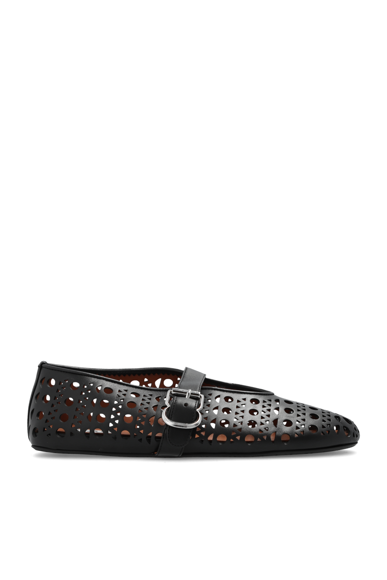 Perforated 2025 ballet flats